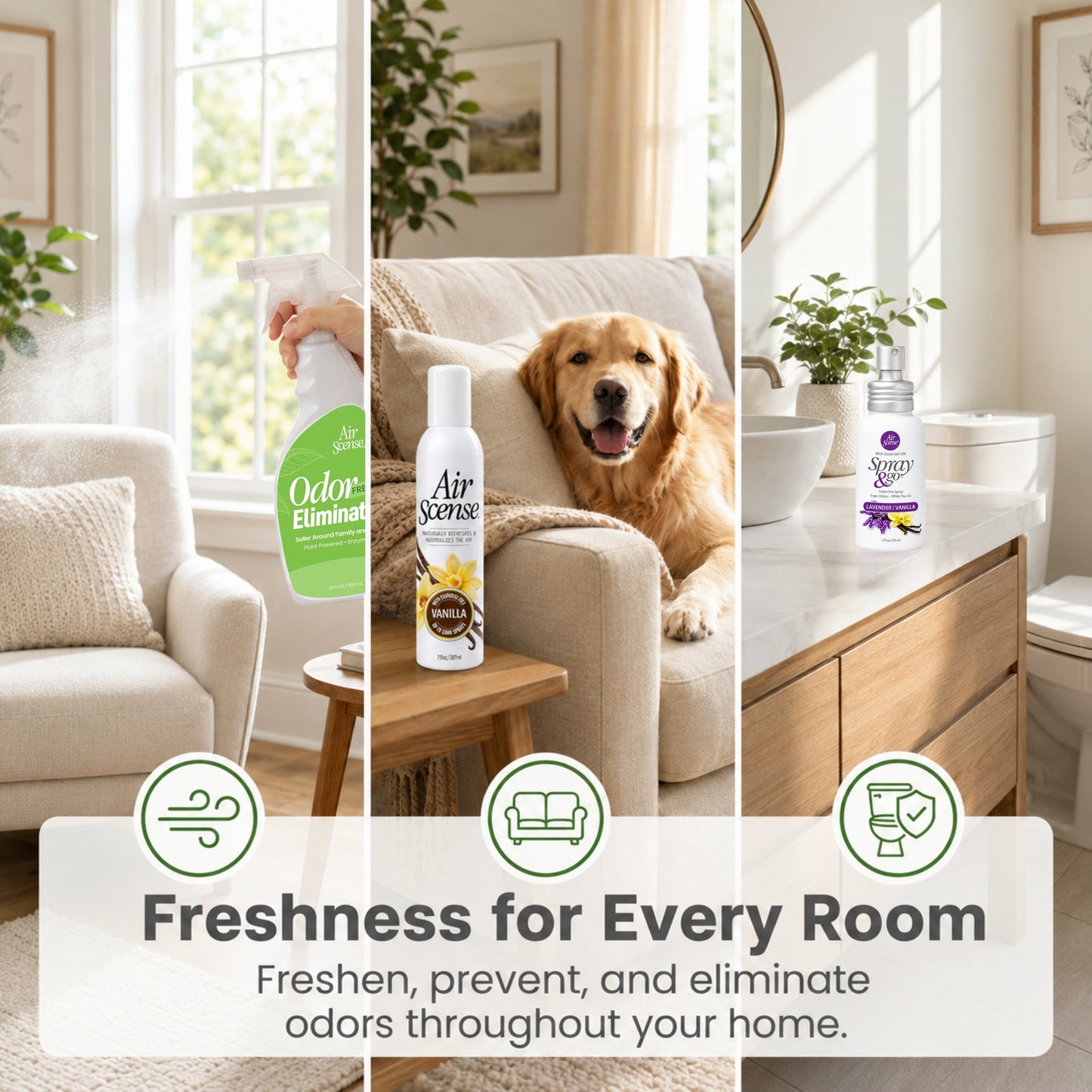 Air Scense Complete Air Care System Vanilla & Lavender-Vanilla