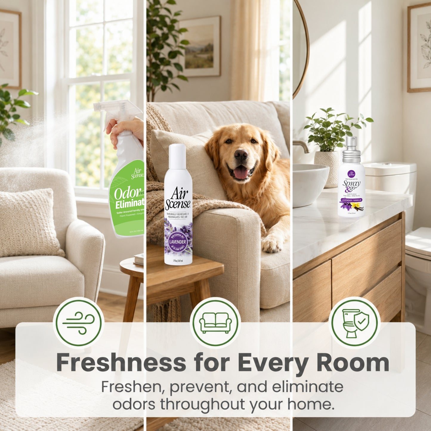 Air Scense Complete Air Care System Lavender & Lavender-Vanilla