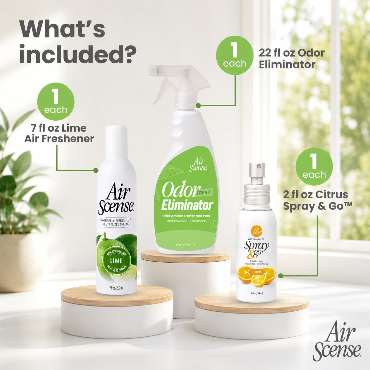 Air Scense Complete Air Care System Lime & Citrus