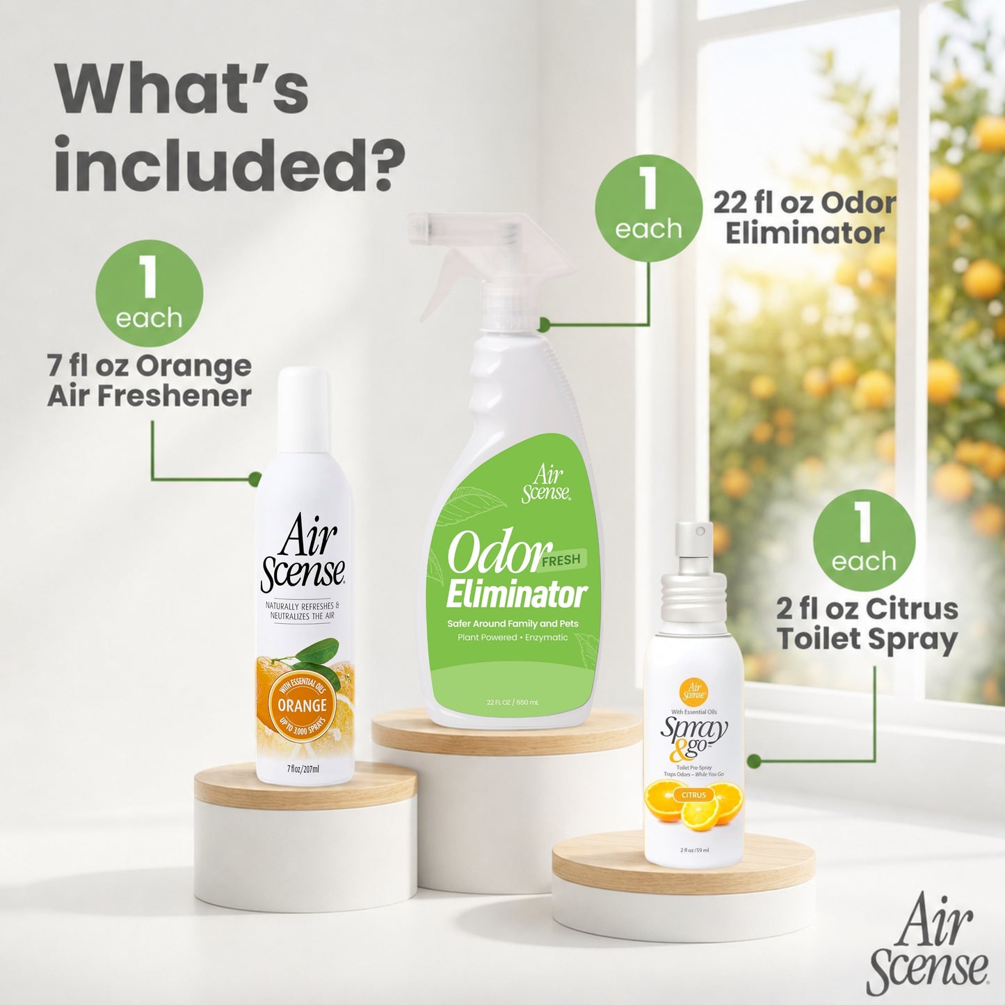 Air Scense Complete Air Care System Orange & Citrus
