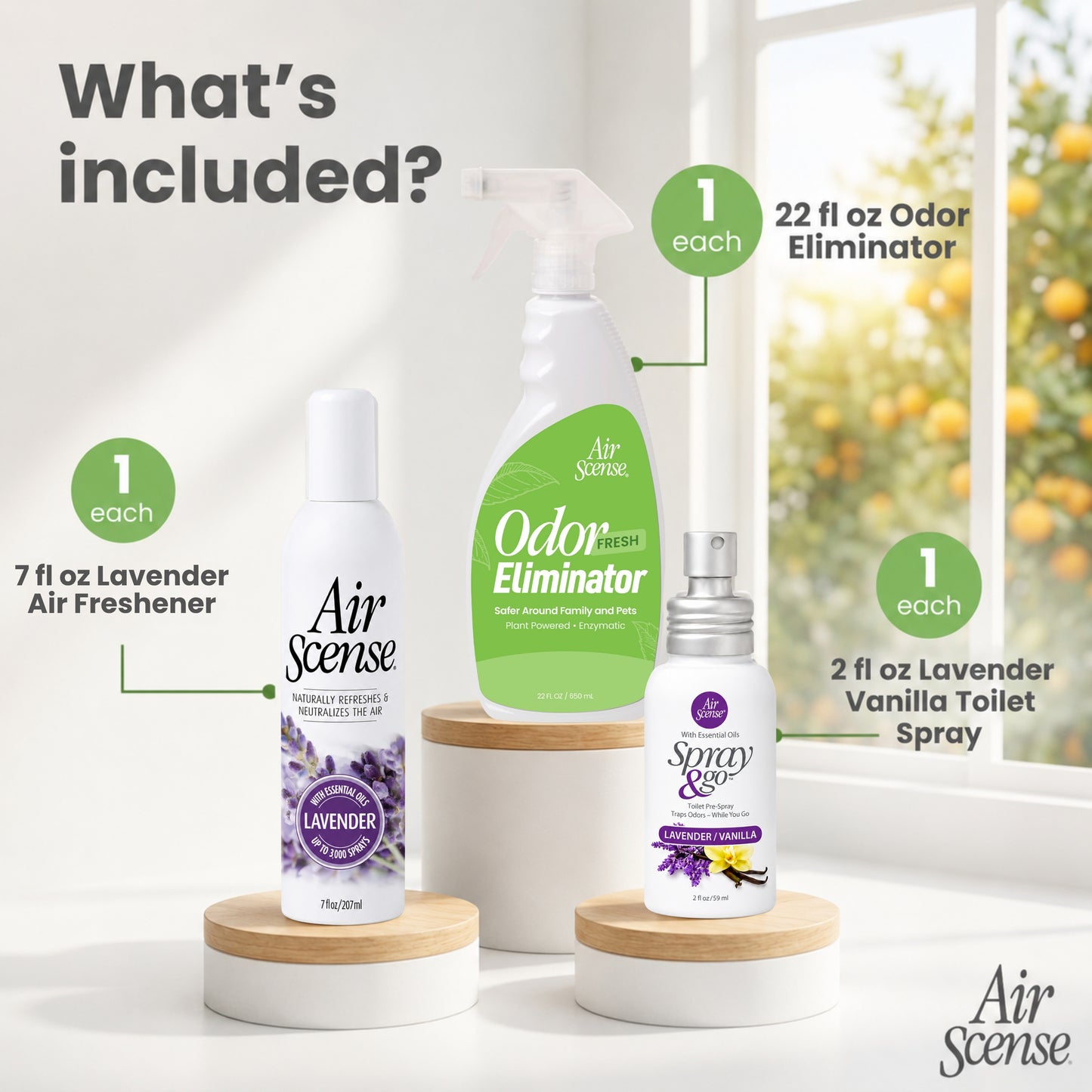 Air Scense Complete Air Care System Lavender & Lavender-Vanilla