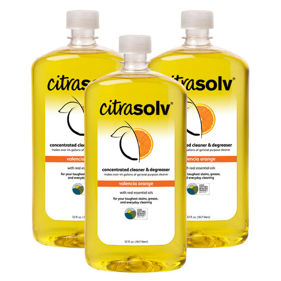 Citra Solv Concentrated Cleaner & Degreaser - Biodegradable, Effective Orange Mineral spirits - Degreaser all-purpose cleaner, multi-surface cleaner, citrus cleaner at Citra Solv