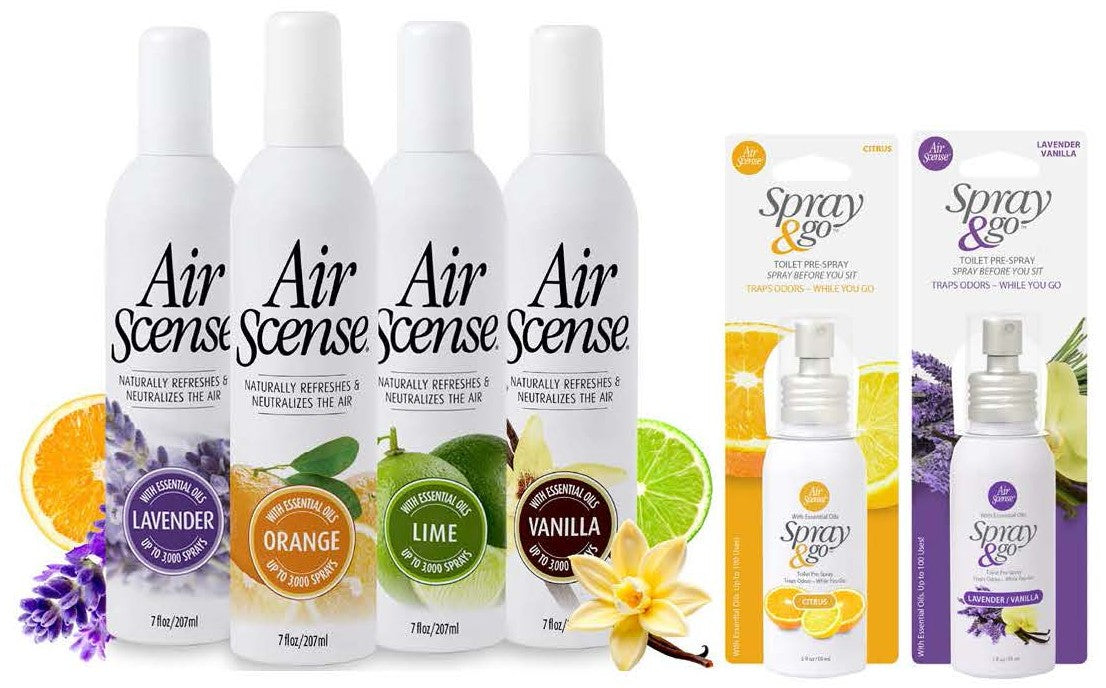 Air Scense Variety 4-Pack Plus Spray & Go 2-Pack
