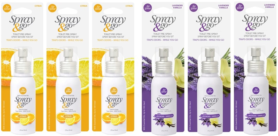 Air Scense Spray & Go Mixed Citrus & Lavender-Vanilla