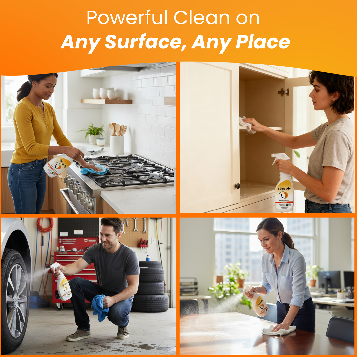 Citra Solv Multi-Purpose Spray Cleaner Valencia Orange 22 fl oz